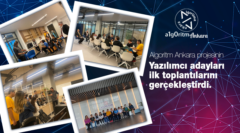 Algoritm Ankara projesinin Yazılımcı Adayları İlk Toplantılarını Gerçekleştirdi